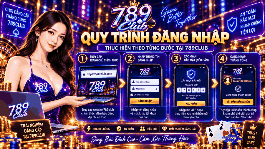 Quy trình thực hiện theo từng bước - 789club