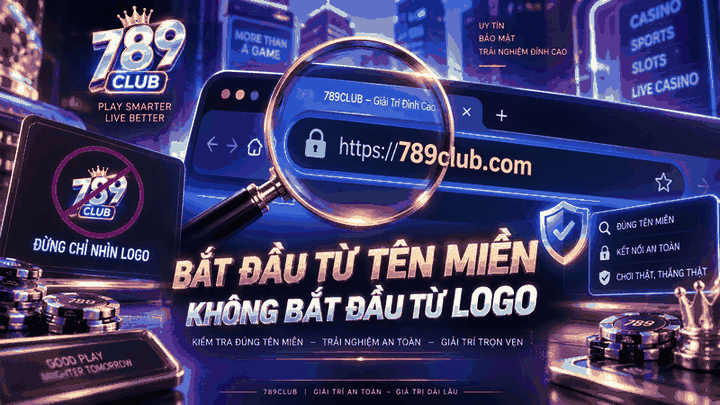 Bắt đầu từ tên miền, không bắt đầu từ logo - 789club
