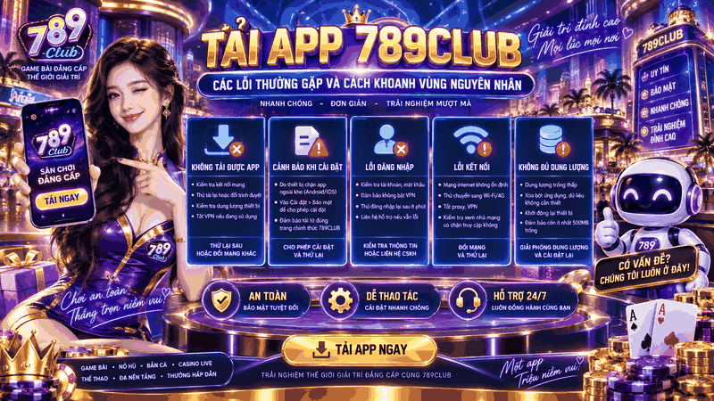 Các lỗi thường gặp và cách khoanh vùng nguyên nhân - 789club