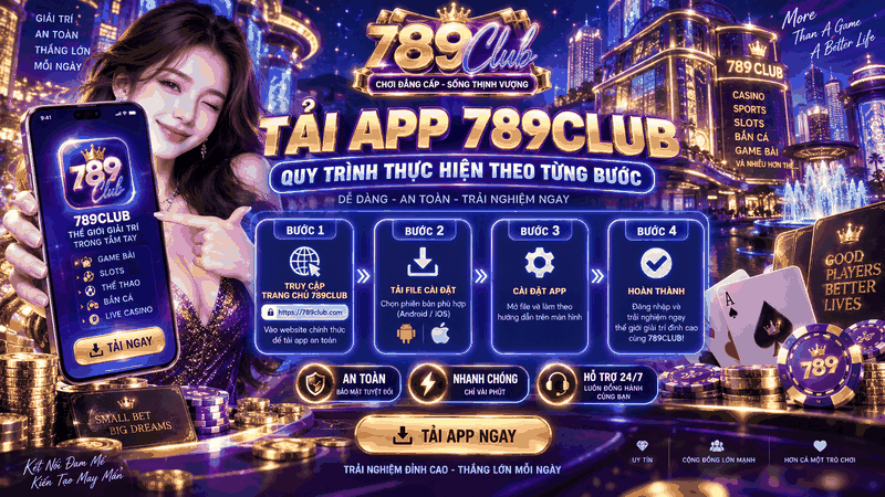 Quy trình thực hiện theo từng bước - 789club