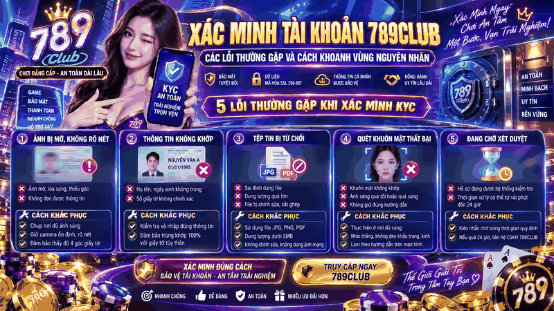 Các lỗi thường gặp và cách khoanh vùng nguyên nhân - 789club
